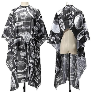 Capa De Peluquería De Diseñador En Color Sólido Al Por Mayor, Accesorios De Barbería De PVC, Cubierta Para Ropa - Product Image 6