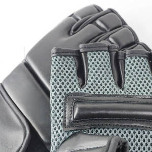 Guantes de MMA y Kickboxing de medio Dedo de calidad superior recién llegados hechos de cuero para uso en exteriores - Product Image 6