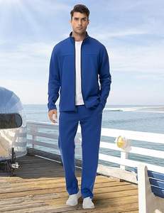 Survêtement de gym coupe ajustée pour hommes, couleur personnalisée, respirant, hiver, motif solide, tenue de jogging-vente en gros, respirant personnalisé - Product Image 6