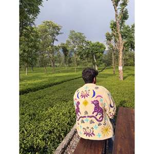 เสื้อแจ็คเก็ตขนแกะปักลายเสือแบบวินเทอร์  นุ่มสบายเหมือนตุ๊กตา ให้ความรู้สึกสบายในการสวมใส่ - Product Image 5