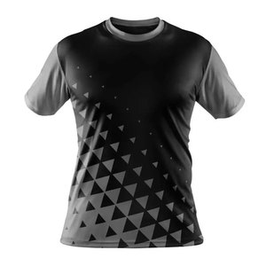 Camiseta informal con estampado 3D para hombre, diseño superior de gran tamaño de verano caliente con ropa de sublimación personalizada - Product Image 4