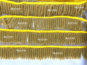 พู่ห้อยลวดทองคำคุณภาพสูง แต่งขอบด้วยลวดทองฝรั่งเศส สำหรับชุดทางศาสนา รับผลิตตามสั่ง ขายส่ง - Product Image 2