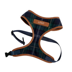 Harnais réglable en nylon pour chien avec boucle arrière Harnais d'entraînement sans étranglement pour chiens Tweed Meilleur prix de gros du fabricant - Product Image 6