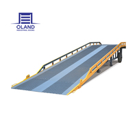 Niveleur de quai hydraulique robuste OLAND pour déchargement de conteneurs et camions, certifié CE
