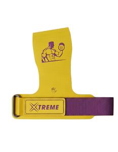 Poignées de musculation en cuir PU personnalisées avec logo, antidérapantes, légères et confortables pour l'entraînement fonctionnel - Product Image 1