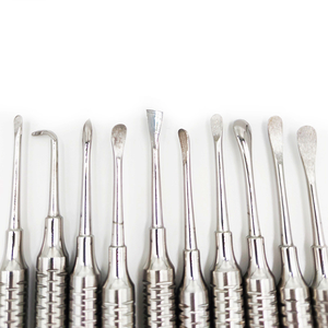 Instrumental Quirúrgico Dental Navel, Juego de 10 Separadores de Periósteo de Doble Extremo de Acero Inoxidable, Certificado CE - Product Image 2