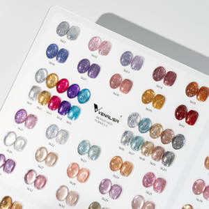 VENALISA Regalo de Navidad y Año Nuevo, Esmalte de Uñas en Gel con Purpurina Efecto Ojo de Gato, 10 ml, Sin TPO ni Hema, 60 Colores con Exhibidor de Colores - Product Image 6