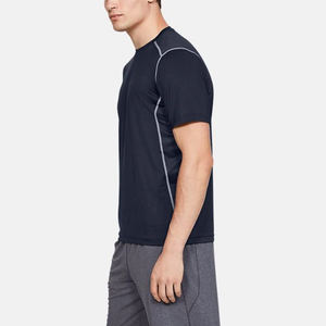 T-shirts surdimensionnés personnalisés de haute qualité 100% coton pour hommes gaufrage en relief 3D - Product Image 3