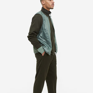 Pantalones de chándal ajustados para hombre, ropa de calle en blanco, joggers personalizados, venta al por mayor - Product Image 4