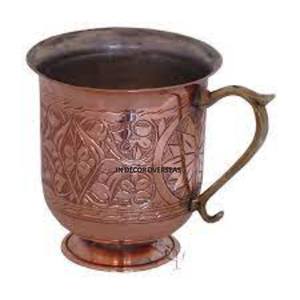 Moderne Creative Art Designer Argent Brillant Poli Top Qualité Aluminium Coulé Barware Drinkware Tasse Fourniture À Prix Compétitif - Product Image 4