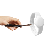 Bracelet Beacon étanche et anti-effraction avec bouton SOS pour alerte d'urgence, anti-vol pour bébé et nourrisson, iBeacon