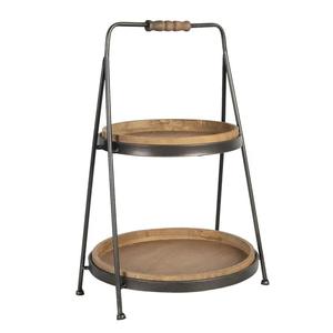 Support à gâteau en bois avec surface lisse et polie offrant une présentation élégante des desserts pour la pâtisserie à domicile - Product Image 6