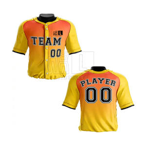 Conjunto de uniformes de béisbol transpirables y personalizables O.E.M. Servicio de venta online - Product Image 3