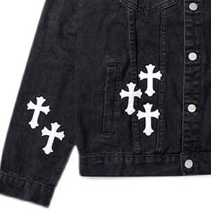 Chaqueta Vaquera Extra Grande para Hombre, Diseño Moderno, Precio Económico, Chaquetas Vaqueras para Hombre - Product Image 4