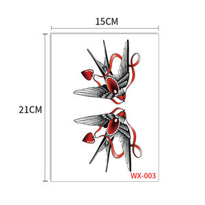สติกเกอร์รอยสักที่กำหนดเองภาพขนาดใหญ่คุณภาพสูง - Product Image 2