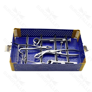 Kit d'instruments chirurgicaux complets pour lifting, en acier inoxydable, réutilisables, non stériles, manuel, équipement médical, CE - Product Image 6