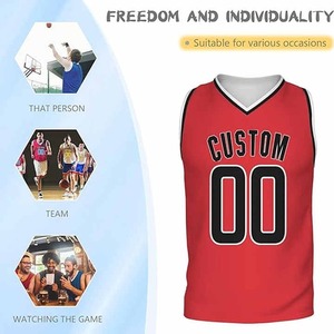 Conjunto de camiseta de baloncesto de verano de diseño personalizado últimos uniformes de equipo de competición de entrenamiento con técnicas impresas - Product Image 4