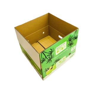 Caja de cartón corrugado de 5 capas OEM, cajas de papel reciclado impresas en offset para la industria alimentaria y agrícola - Product Image 4