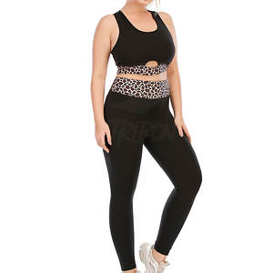 Gimnasio de alta calidad Fitness Conjunto de yoga sin costuras Mujeres 2 piezas Conjunto de yoga sin costuras Deportes Gimnasio Desgaste Conjunto de yoga - Product Image 3