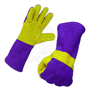 Guantes de Cuero 2025 Resistentes al Fuego, Guantes de Soldadura de Cuero Multiusos para Cortar y Soldar - Product Image 2