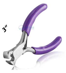 คีมตัดปลายขนาดเล็กแบบพรีเมี่ยม, คีมตัดลวดเครื่องประดับขนาด3นิ้วเครื่องมือเหล็กคาร์บอนสแตนเลสสำหรับทำแหวนเครื่องประดับ - Product Image 1