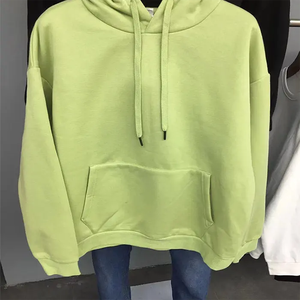 เสื้อฮู้ดโอเวอร์ไซส์ขนแกะคุณภาพสูงใส่ได้ทั้งชายและหญิงเสื้อมีฮู้ดสำหรับผู้ชายพิมพ์ลายปักถักแบบถักไม่หด - Product Image 5