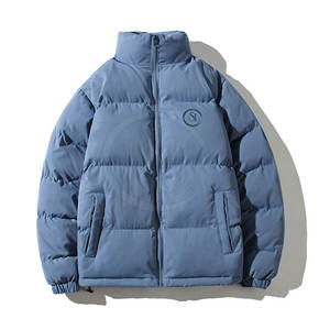 Chaqueta de Invierno Estilo Urbano para Hombre, Cuello Alto, Servicio OEM, Secado Rápido, Transpirable, Hecha en Pakistán, con Patrón de Letras - Product Image 1