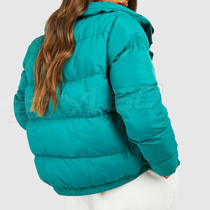 2023 Top Selling Custom Logo Women Cropped Top <b>Jackets</b> Breathable <b>Waterproof</b> Custom Women Crop Top <b>Jackets</b> - Product Image 2