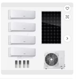 Aire Acondicionado Solar Híbrido de Calidad para Conexión a Red de 220V, Inversor de 36000 BTU, Garantía de 3 Años, Hecho en Colorado - Product Image 1