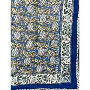 Colcha Kantha Tradicional de Algodón Estampada a Mano con Diseño Floral de Patchwork Hecho a Mano para el Hogar, Verano e Invierno - Product Image 2