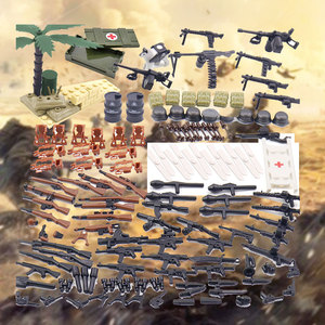 <span class=keywords><strong>Alemania</strong></span> Ww2 ladrillos ejército modelo pistola armas equipo militar barato para Mini Segunda <span class=keywords><strong>Guerra</strong></span> Mundial figuras juegos de bloques de construcción - Product Image 5