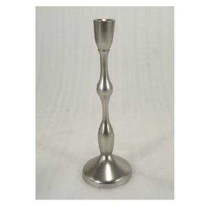 <b>Silver</b> Aluminium Candle Holder for Home Decor - Product Image 6