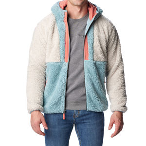 Wholesale Custom Unisex Fleece <b>Sherpa</b> Fur Lined <b>Hoodie</b> Embroidery Warm Fluffy <b>Hoodie</b> Hooded Sweatshirt Men's Winter Heavy <b>Hoodie</b> - Product Image 4