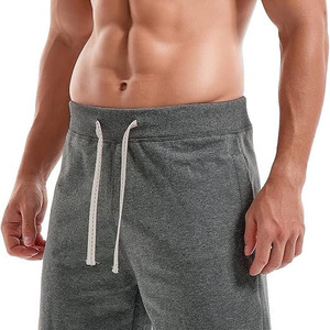 <b>Men's</b> Casual Classic <b>Shorts</b> Athletic Cotton Sweat <b>Shorts</b> with Drawstring - Product Image 4