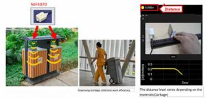 스마트 IoT 거리 측정 모션 위치 센서 모델용 60 GHz 레이더 거리 센서 0-30m NJF4070 와이드/협로우빔 UART - Product Image 3