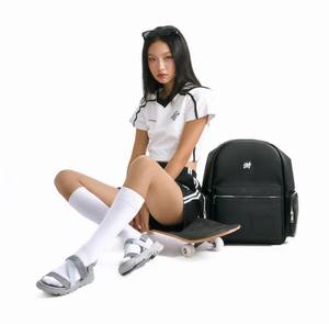 Sandales de sport à sangle bleu ciel pour hommes et femmes semelle grise, détail en alliage, patch de logo SH fabriqué au Vietnam - Product Image 5