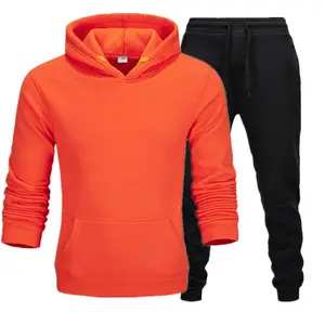 RUIQUWIN Logo personnalisé survêtement design unisexe survêtement vêtements de sport hommes joggeurs costumes ensemble pantalons de survêtement à capuche ensemble
