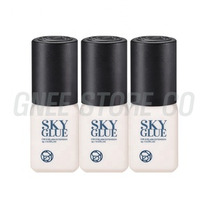Sky Glue S+ 5ml for Eyelash Extensions Korea Original Sky Glue Black Cap Fast Dry Long Lasting Lash Glue Adhesive Private Label - Product Image 1