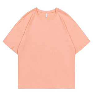 T-shirts personnalisés en gros avec logo imprimé pour hommes, t-shirts vierges en polyester, t-shirts oversize à col rond vierges - Product Image 2