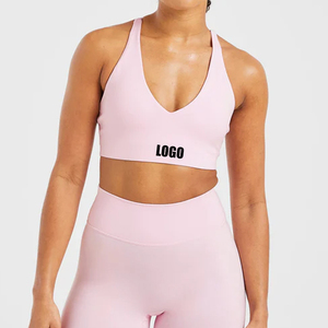 Sujetador deportivo para mujer con copas extraíbles de alta calidad de fabricantes OEM - Product Image 3