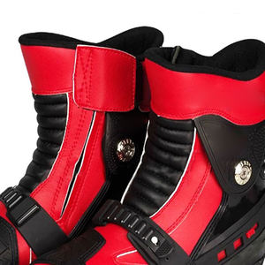 Pakistán hizo zapatos de moto de calidad superior por encargo zapatos de cuero de moto en el precio bajo - Product Image 5