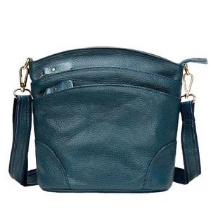 กระเป๋าหนังวัวแท้ทรงถังสำหรับผู้หญิง ขายส่ง กระเป๋าสะพายข้างแฟชั่น กระเป๋าสะพายไหล่ผู้หญิง - Product Image 4