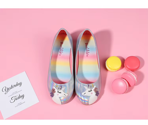 Ballerine alla Moda per Bambine, Scarpe Casual in PU con Cartoni Animati, Leggere per Primavera ed Estate, Scarpe da Principessa - Product Image 6