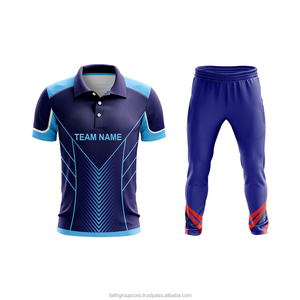 Uniforme d'impression numérique de cricket léger et durable Confort et style pour les joueurs Plus Size Set pour les matchs - Product Image 5