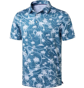 Venta caliente de los hombres Polo Personalizado Impreso Streetwear Hombres Casual Polo Servicio OEM Tallas grandes Polos de los hombres - Product Image 1