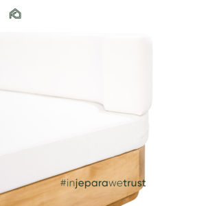 Chaises longues de piscine, villa de jardin, chaises longues en teck, meubles d'extérieur modernes de luxe en bois massif, lits de soleil, lit de soleil de plage, hôtel - Product Image 4