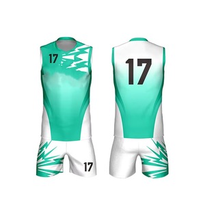 Camisas sin mangas personalizadas al por mayor con pantalones cortos, uniformes de voleibol, conjunto de camisetas de voleibol de tela de poliéster 100% - Product Image 1
