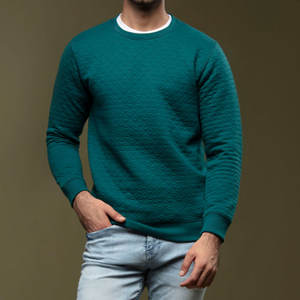 Sudaderas Premium para Hombre al por Mayor, Cuello Redondo Personalizado, Básicas, de Algodón Mezclado, Tejido de Punto, Estampadas, Manga Larga, Forro Polar Grueso, Lisas - Product Image 3