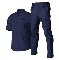 Ensemble d'uniformes de travail pour les travailleurs de la construction et les pompiers Costumes de vêtements de travail élégants