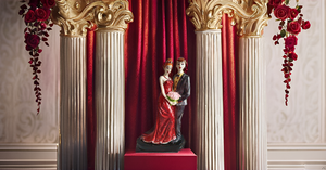 Estatua de amor romántica moderna hecha a mano, esculturas de pareja de resina para decoración del hogar y la Oficina, regalos de boda para parejas en cumpleaños - Product Image 5